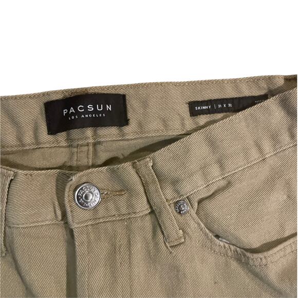 Pacsun skinny pants chino 31 x 32 - Picture 2 of 4